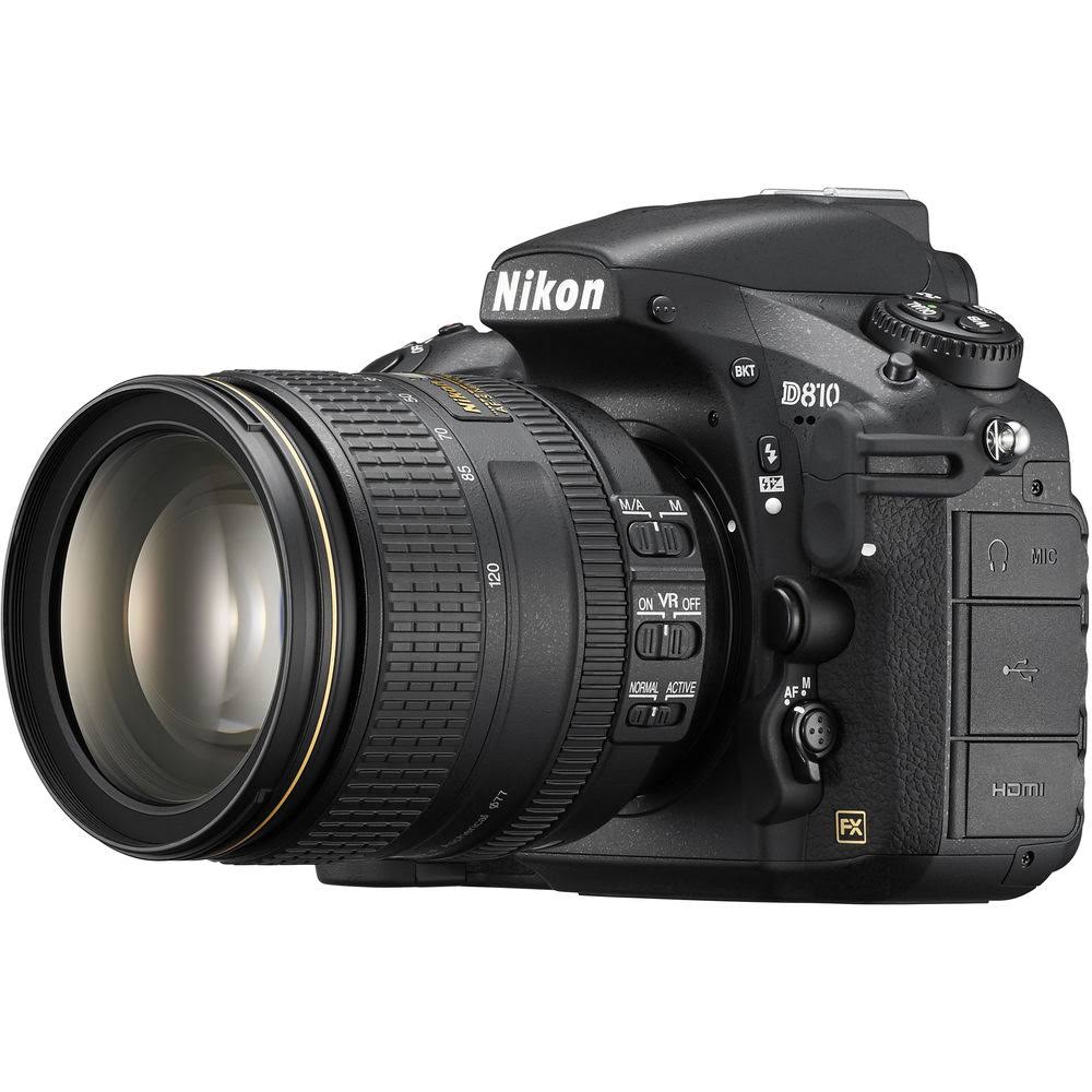 Nikon D810 FX-format na Digital SLR na may 24-120mm f/4...