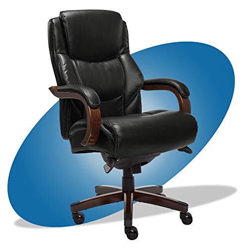 La-Z-Boy Delano Big & Tall Executive Bonded Leather Off...