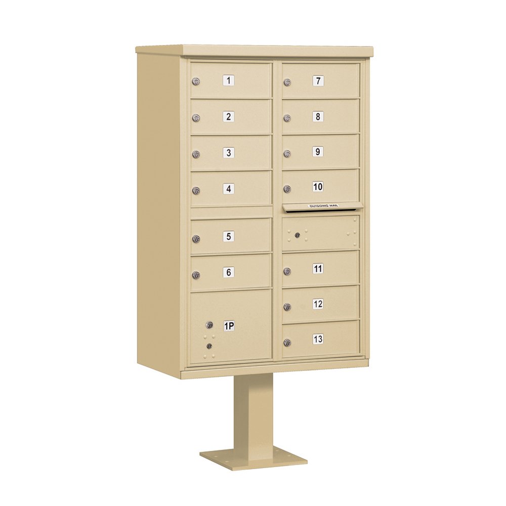 Salsbury Industries Cluster Box Unit with 13 Doo...
