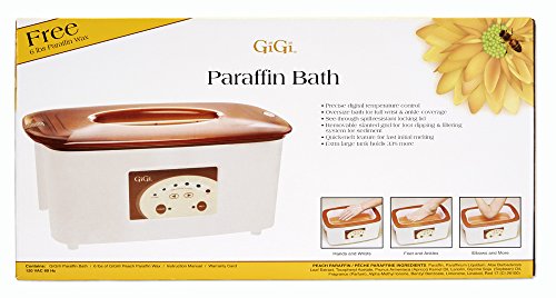 GiGi Digital Paraffin Bath na may Peach Paraffin Wax 6 ...