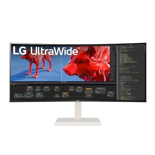 LG 38WR85QC-W 38 inch Curved UltraWide WQHD Nano IPS VE...