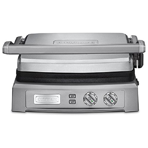 Cuisinart Griddler 240 Sq. Sa. Malaking Brushed Ss