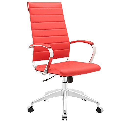 Modway Jive Highback Office Chair - Pula + LIBRENG Eboo...