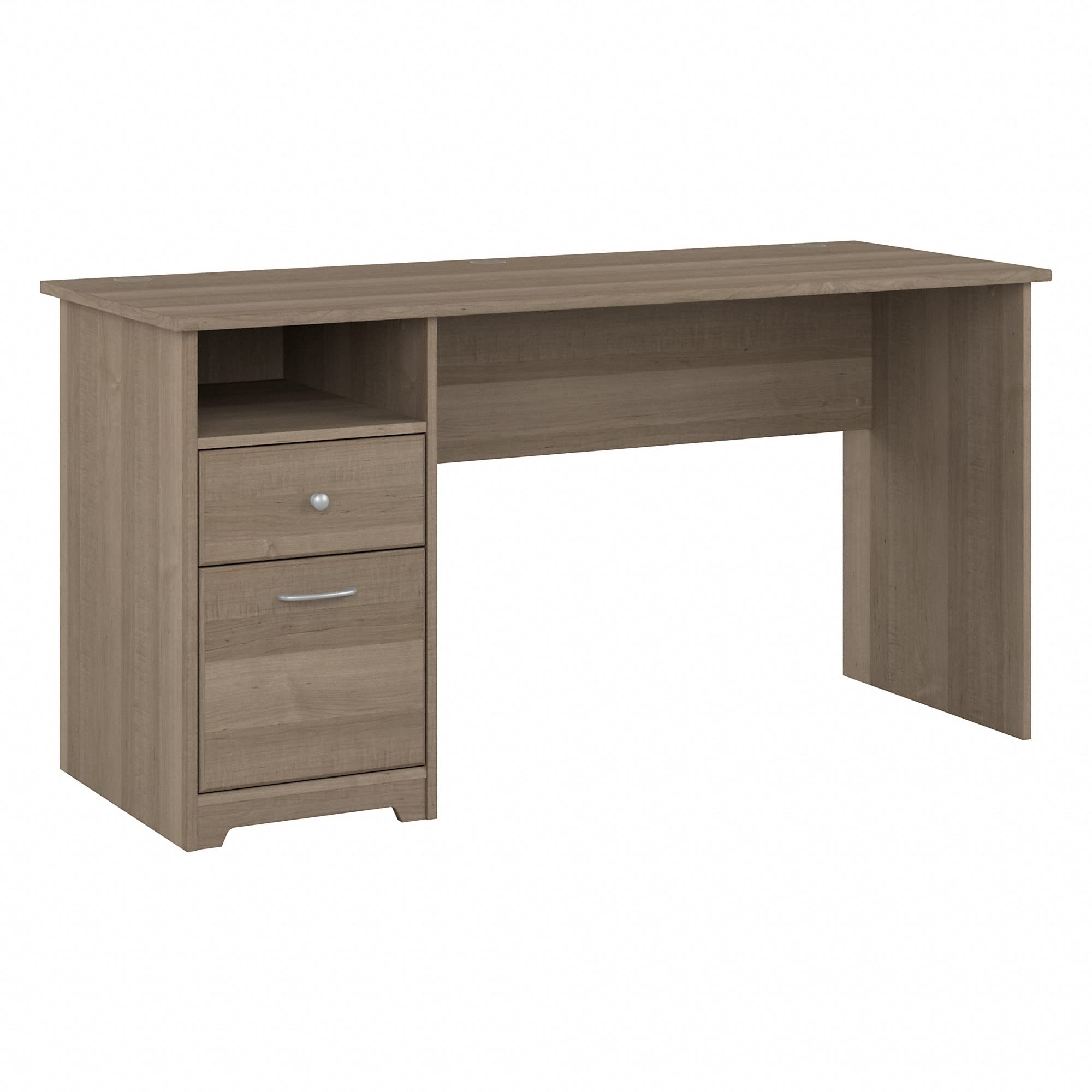 Bush Furniture Cabot Desk na may Single Ped Return at 7...