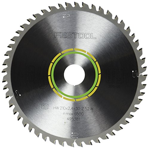 Festool 495381 Fine Tooth Cross-Cut Saw Blade Para sa T...