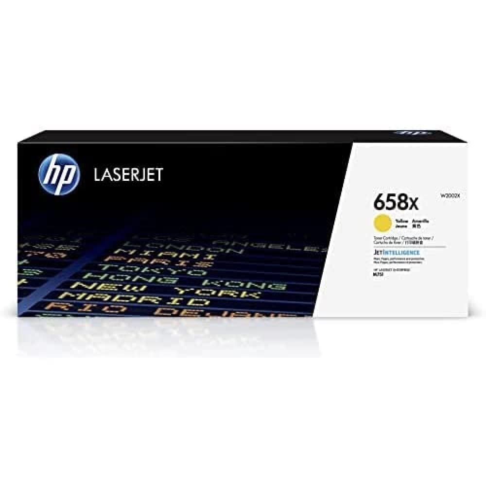 HP Orihinal na 658X Yellow High-yield Toner Cartridge |...