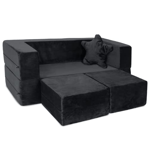 Milliard Kids Couch - Modular Kids Sofa para sa Toddler...