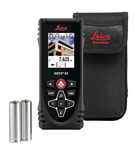 Leica Geosystems Leica DISTO X4 - Rugged Laser Distance...