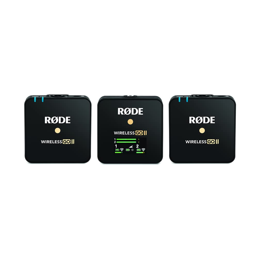 Rode Wireless GO II Dual Channel Wireless Microphone Sy...