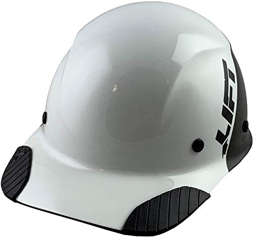 LIFT Safety DAX Carbon Fiber Cap Brim 50-50 (Puti/Itim)