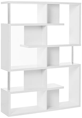 Coaster Home Furnishings 5-Tier Bookcase White at Chrom...