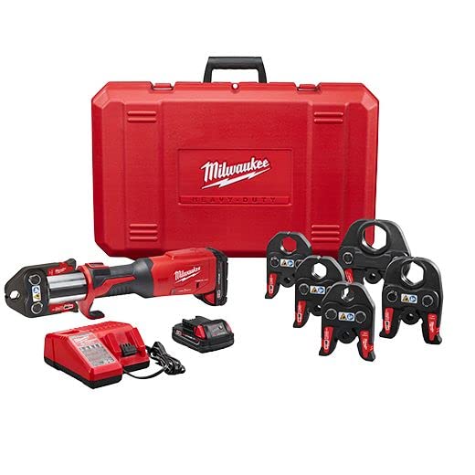 Milwaukee M18 Force Logic Copper Press Tool Kit na may ...