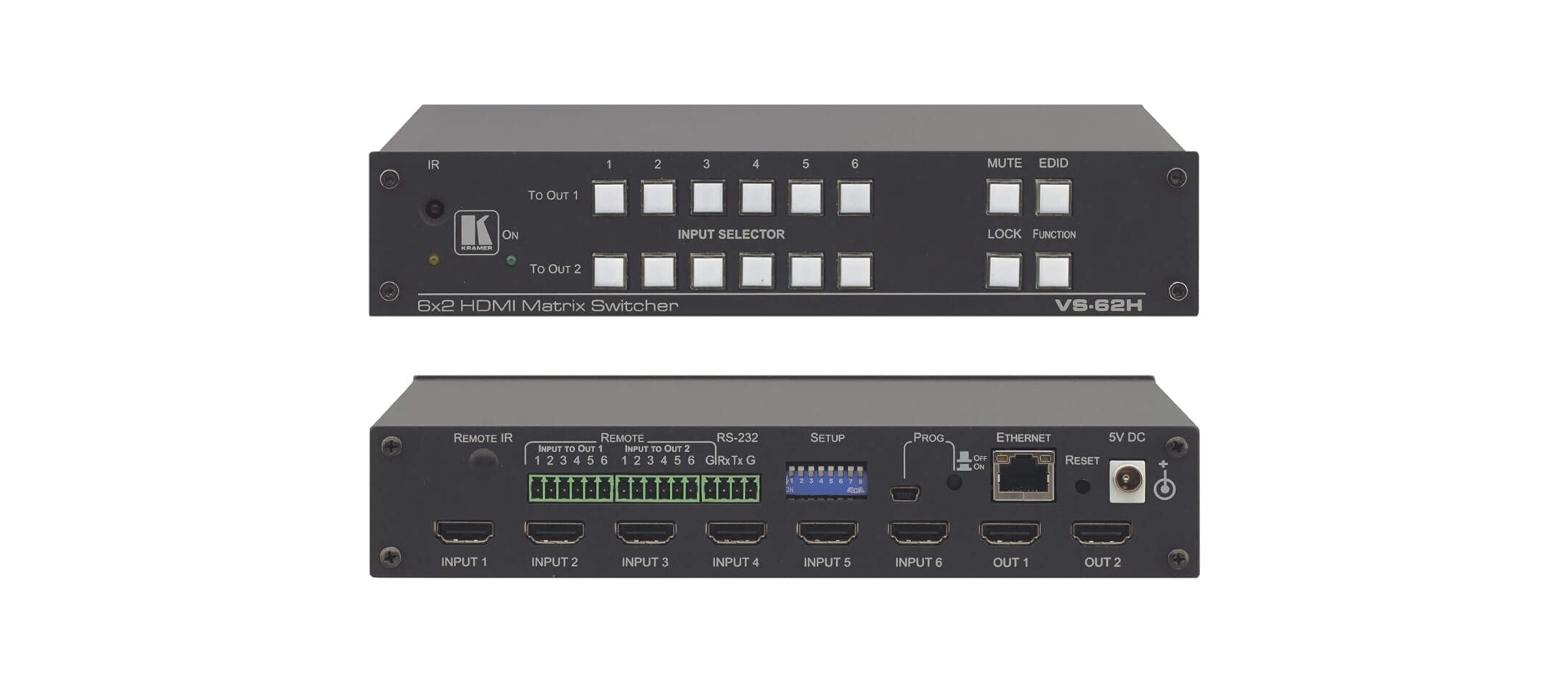 Kramer VS62H 6X2 4K HDMI Matrix SWITHER