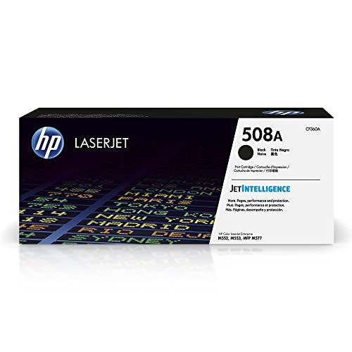 HP 508A (CF360A) Black Original Toner Cartridge para sa...