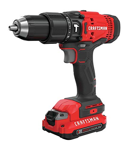 Craftsman V20* Cordless Hammer Drill Kit (CMCD711C2)