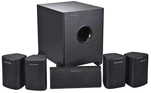 Monoprice 5.1 Channel Home Theater Mga Satellite Speake...