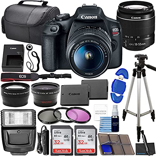 Canon Ang EOS Rebel T7 DSLR Camera Bundle na may EF-S 1...