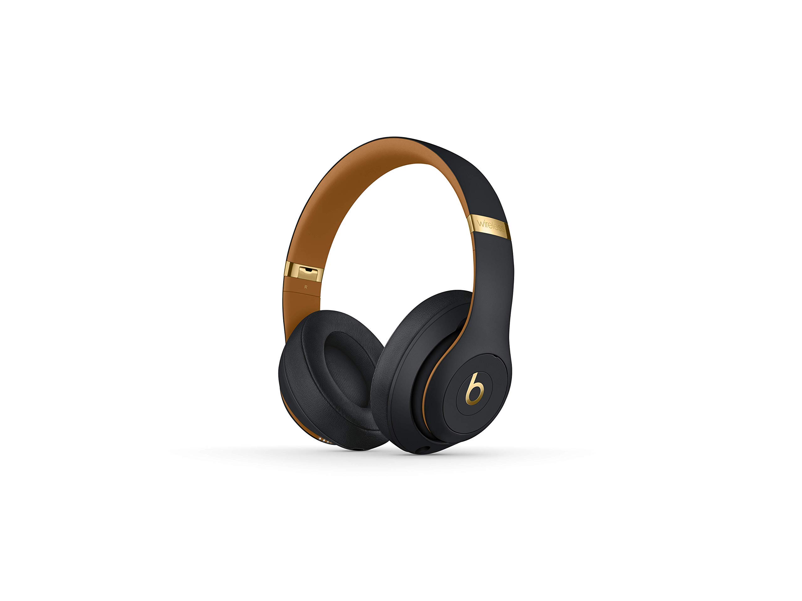 Beats Studio3 Wireless Over-Ear Headphones The Skyline Collection - Midnight Black (Renewed)