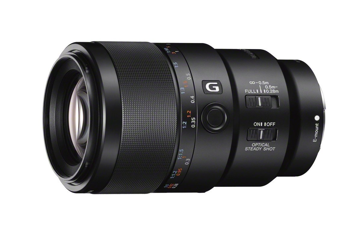 Sony SEL90M28G FE 90mm f/2.8-22 Macro G OSS Standard-Pr...