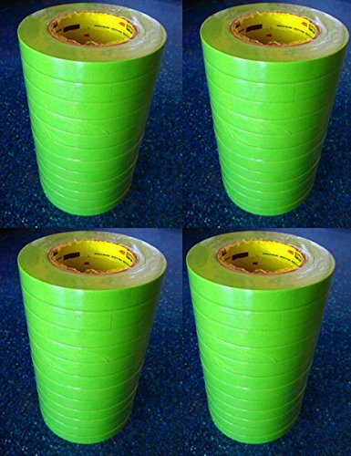 3M 1' - 1 Case (24 ROLLS) - 26336 Green Masking Tape 1 ...