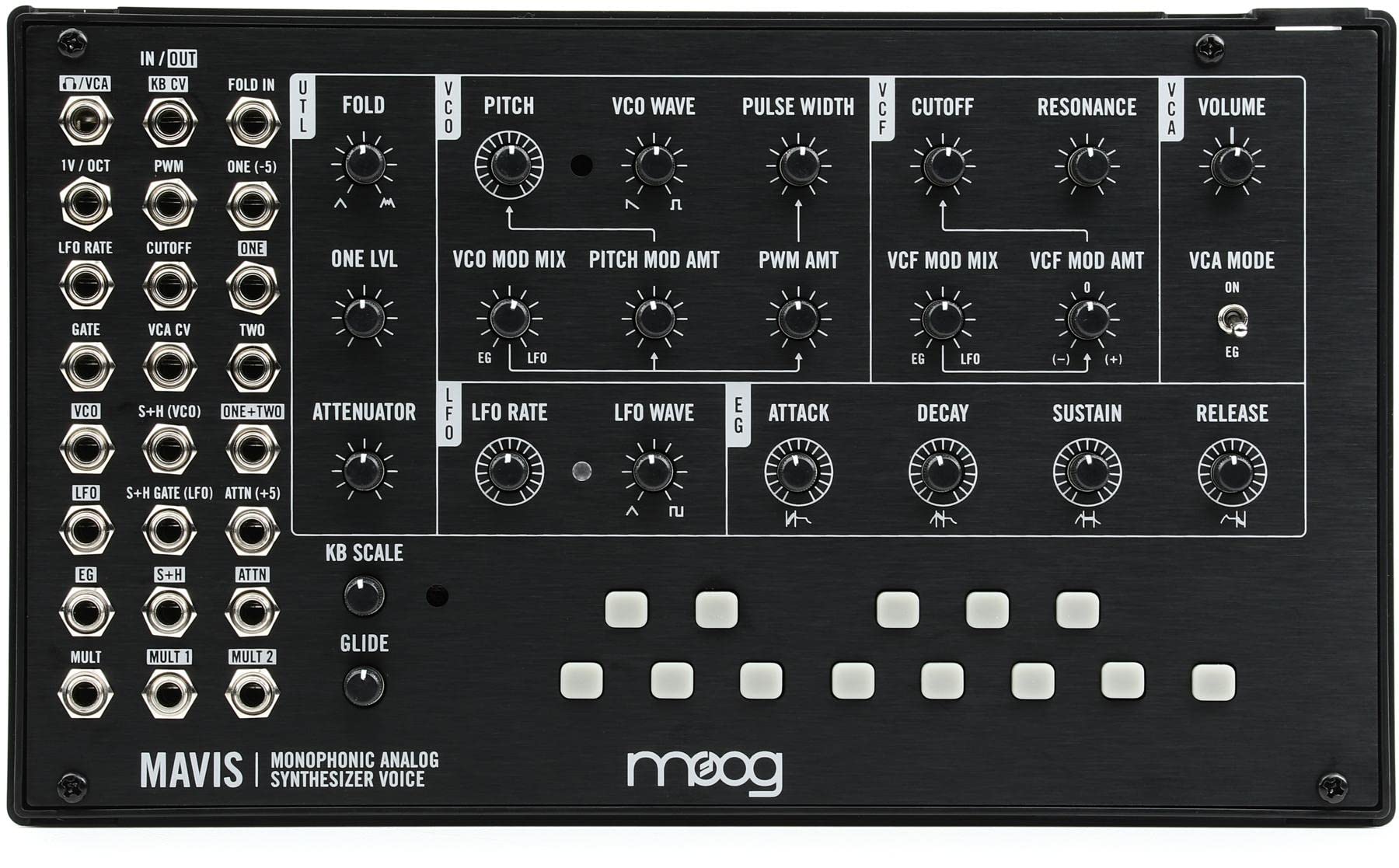 Moog Mavis Semi-modular Analog Synthesizer Kit at Euror...