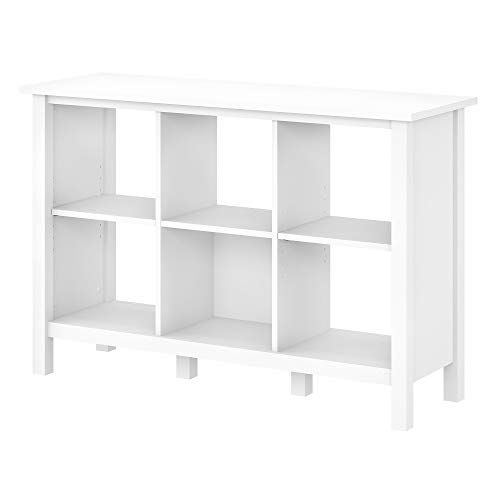 Bush Furniture Broadview 6 Cube Storage Bookcase sa Pur...