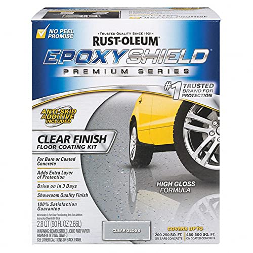 Rust-Oleum 1 gal Brands 292514 Clear EpoxyShield...