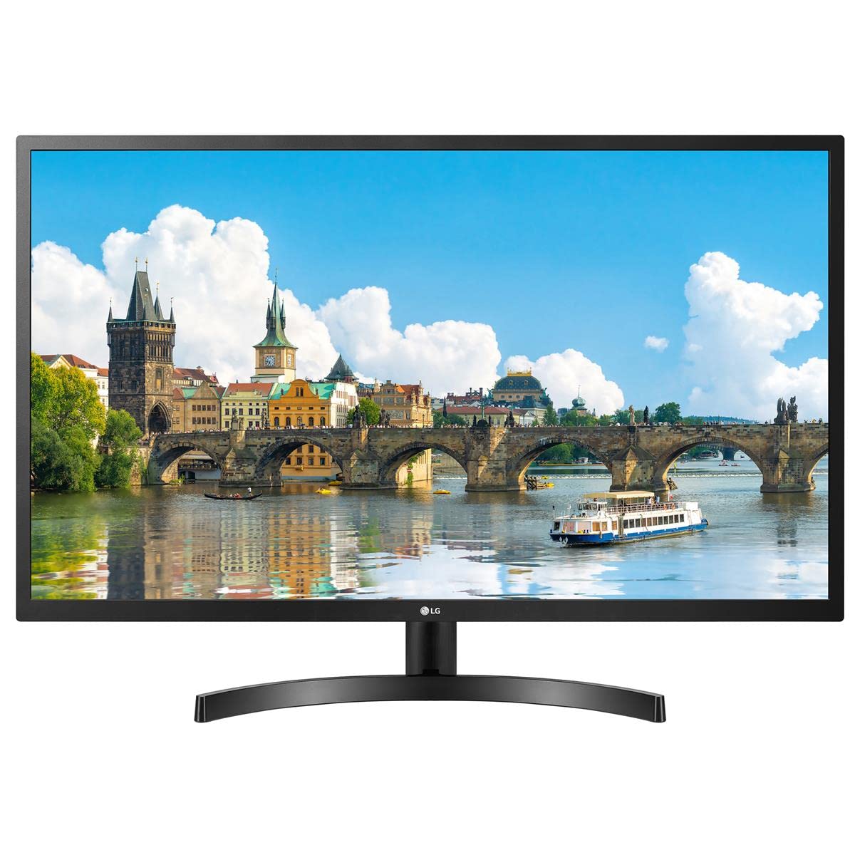 LG 32MN500M-B 31.5' 16:9 Full HD IPS Monitor na may AMD...