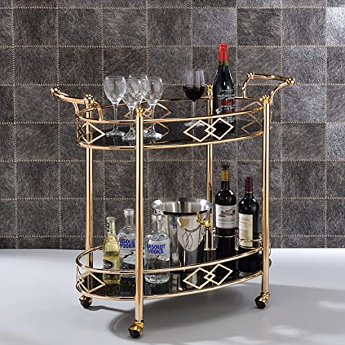 Acme Furniture ACME Ottesen Serving Cart - - Ginto at I...