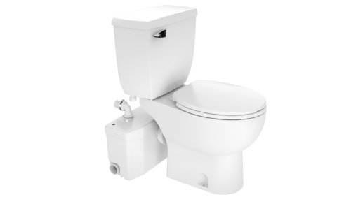 Saniflo SaniPLUS: Macerating Upflush Toilet Kit (na may...