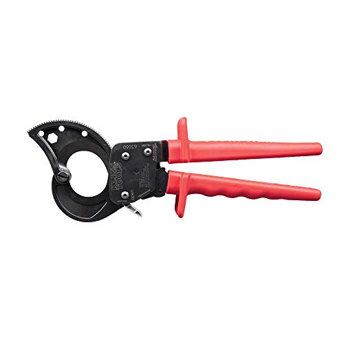 Klein Tools Tools 63060 Cable Cutters, Ratchetin...