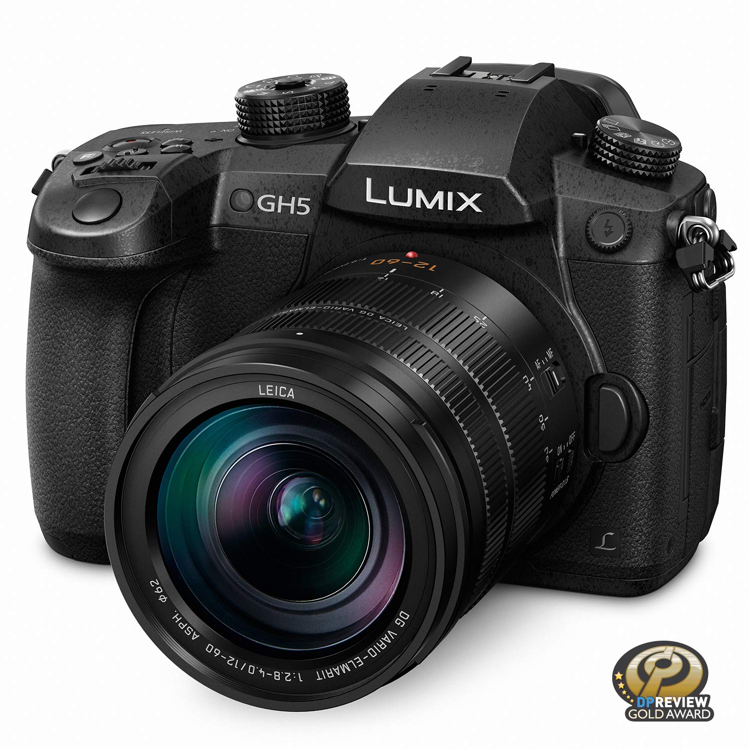 Panasonic LUMIX GH5 4K Mirrorless Camera na may Lecia V...