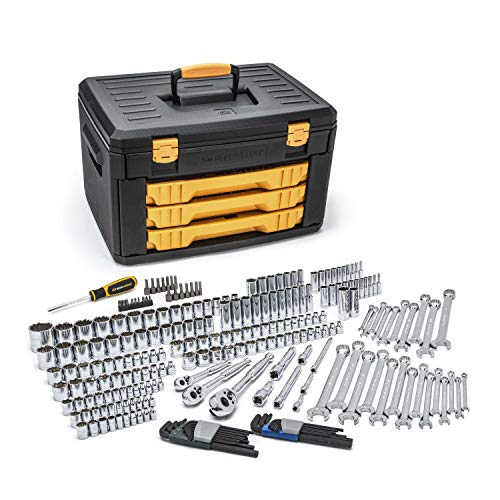 Gearwrench 239 Pc. Mechanics Tool Set sa 3 Drawer Stora...