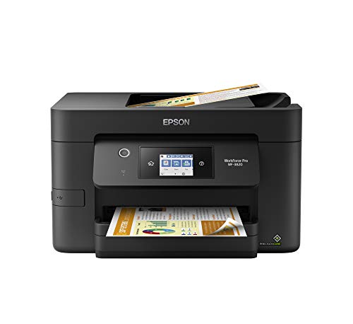 Epson Workforce Pro WF-3820 Wireless Color Inkjet All-i...