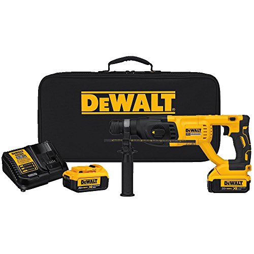 DEWALT DCH133M2 20V Max XR Brushless 1? D-Handle Rotary...