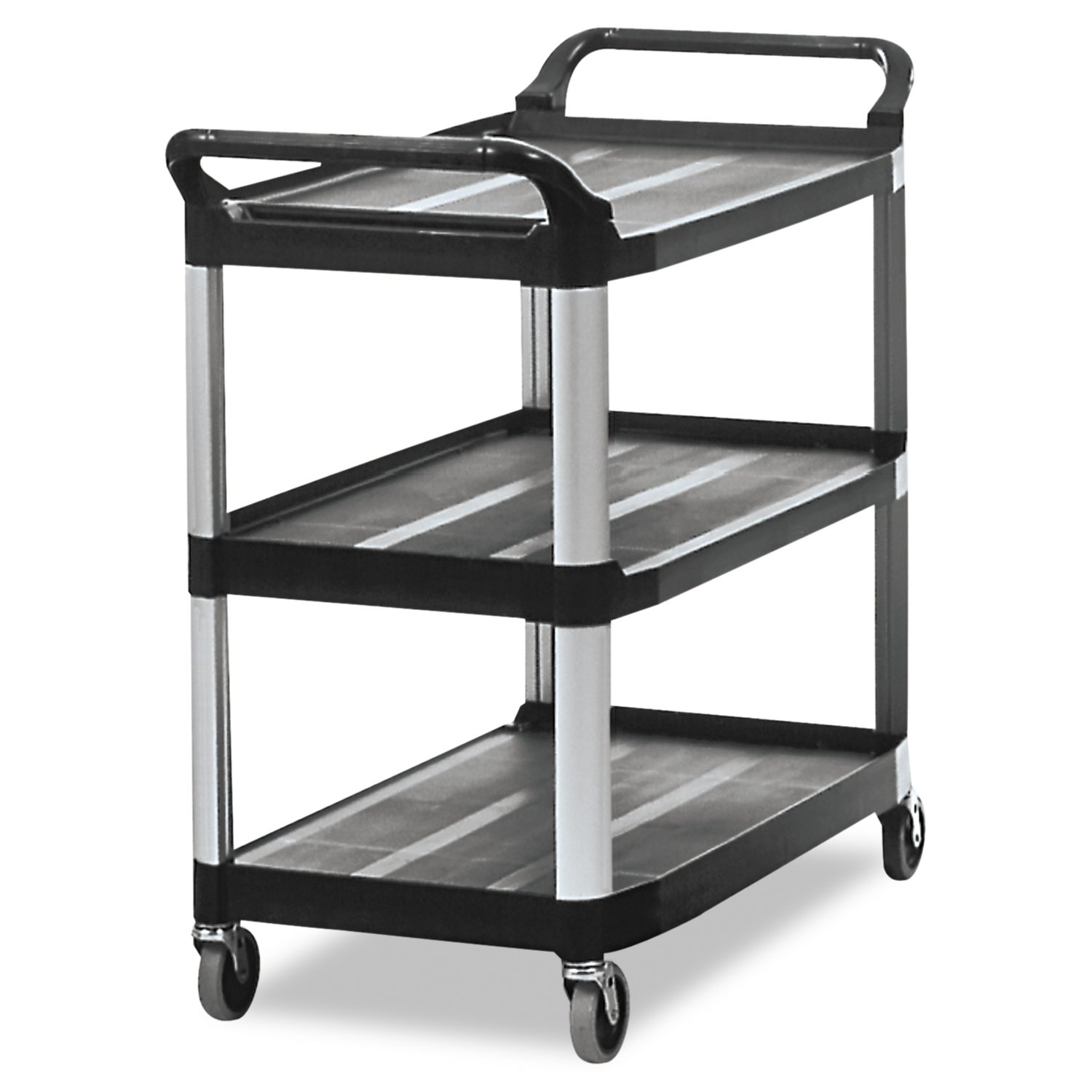 Rubbermaid 3 Shelf Light Utility Cart