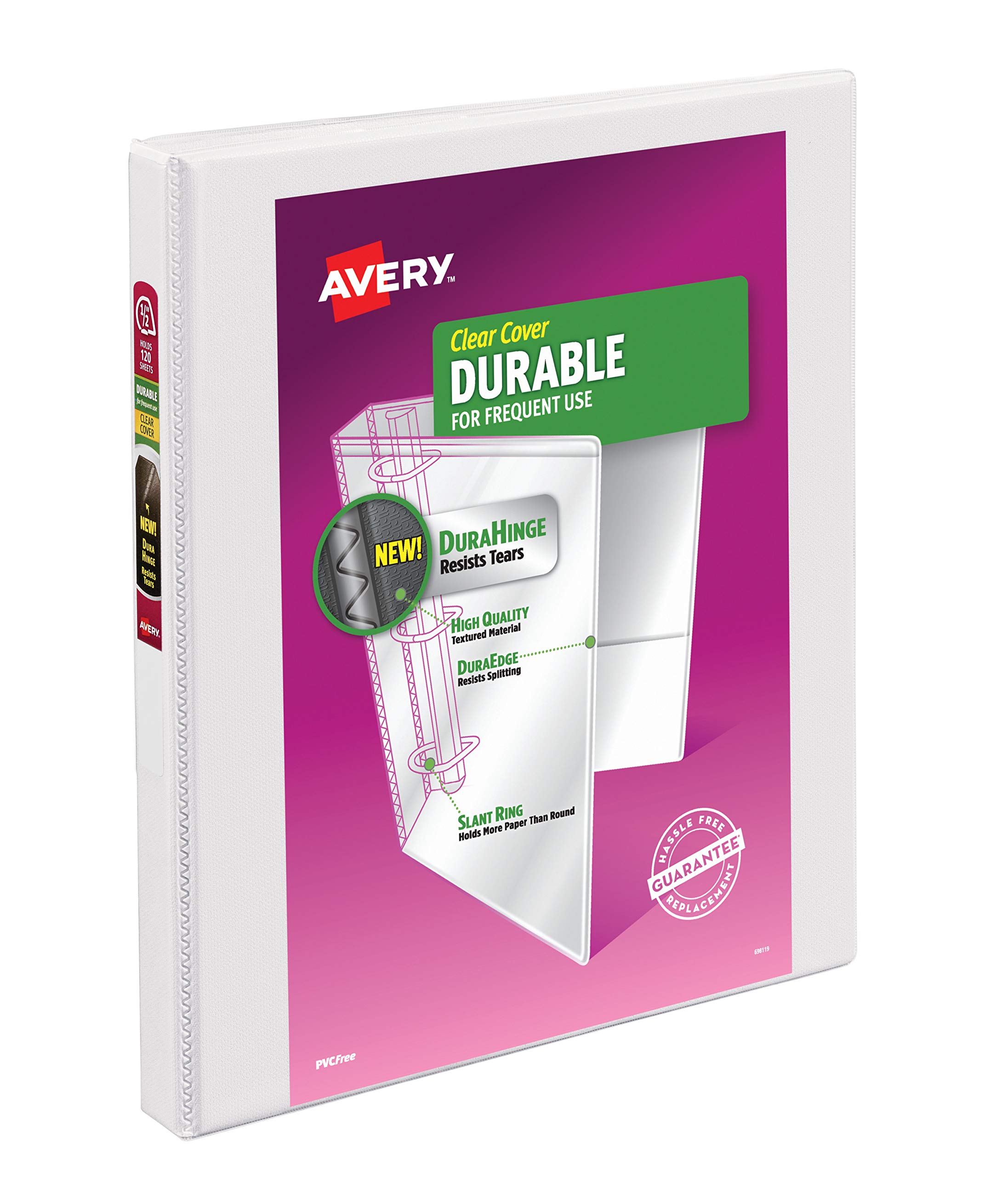 Avery Matibay na View 3 Ring Binder