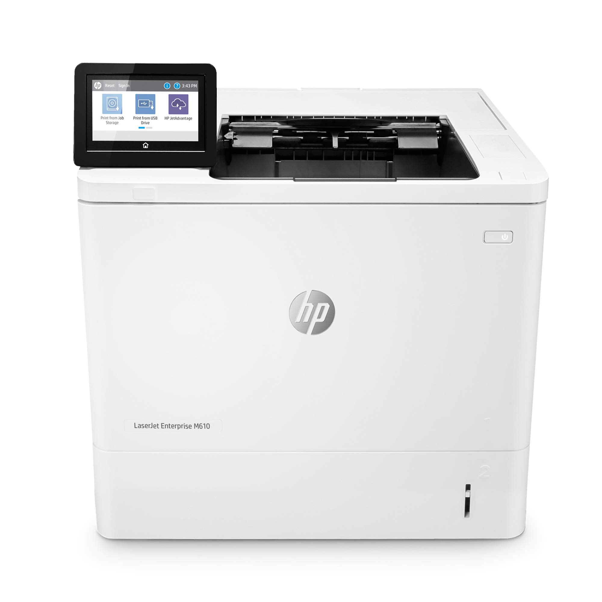 HP LaserJet Enterprise M610dn Monochrome Printer na may...