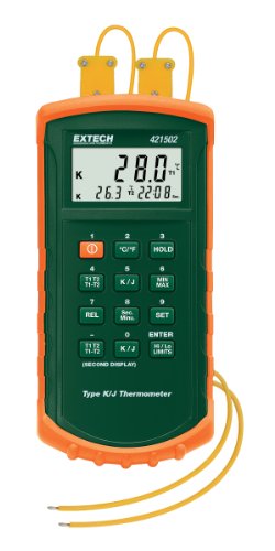 Extech Datalogger ng Temperatura ng Channel