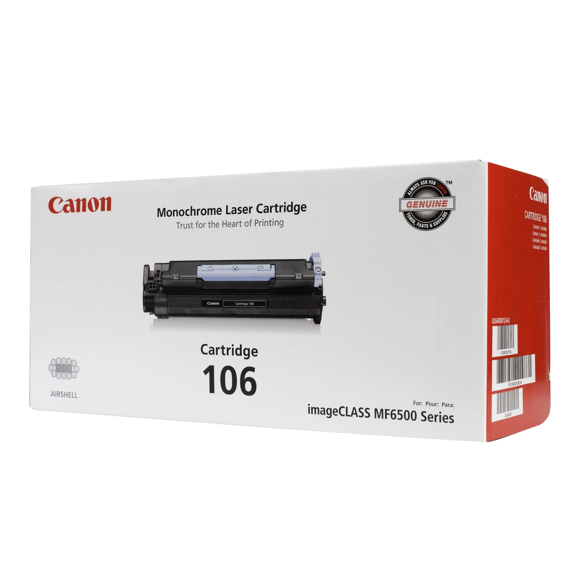 Canon Orihinal na 106 Toner Cartridge - Itim