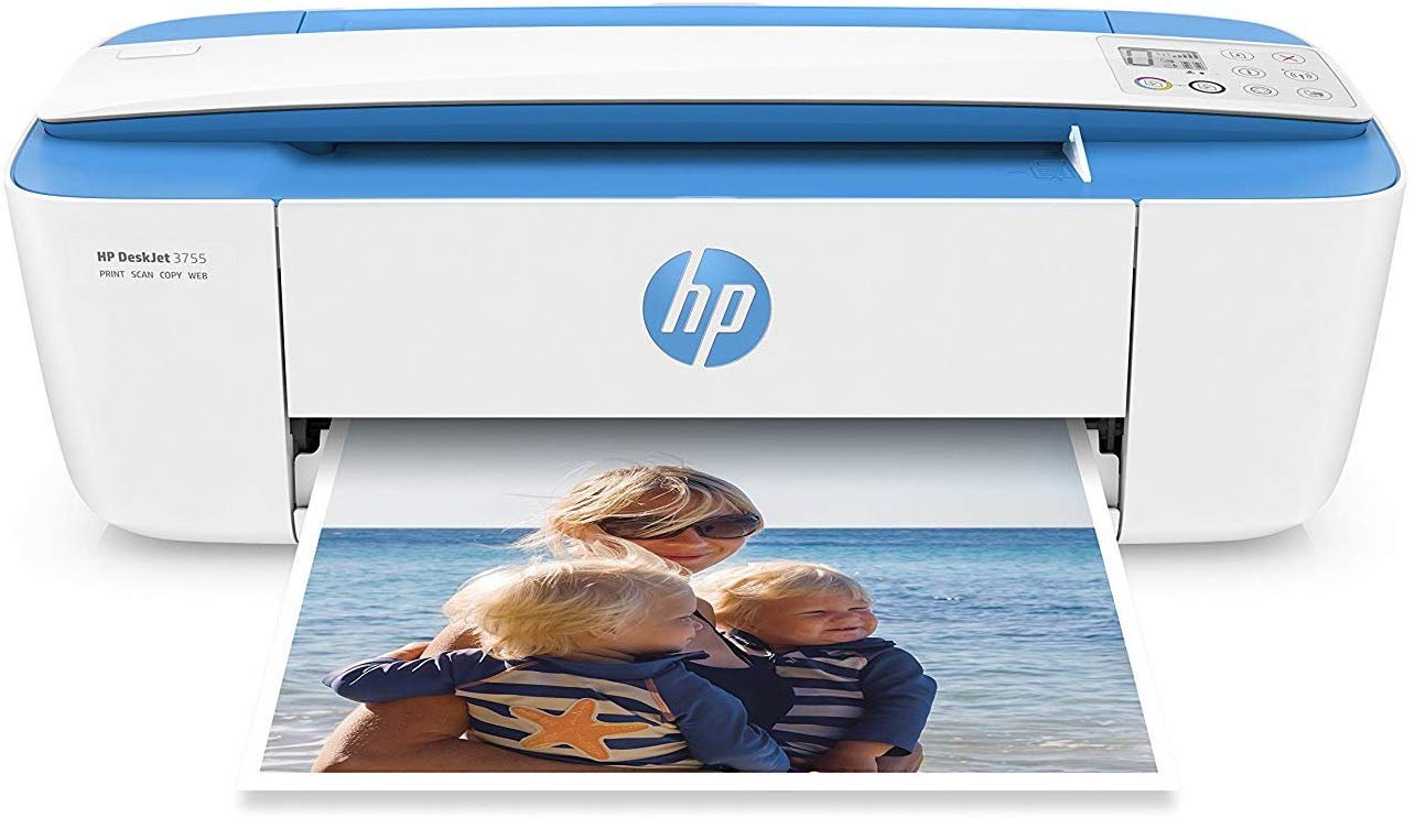 HP DeskJet 3755 Compact All-in-One Wireless Printer