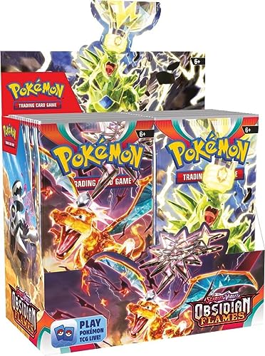 Pokemon Scarlet at Violet 3 Obsidian Flames Booster Box