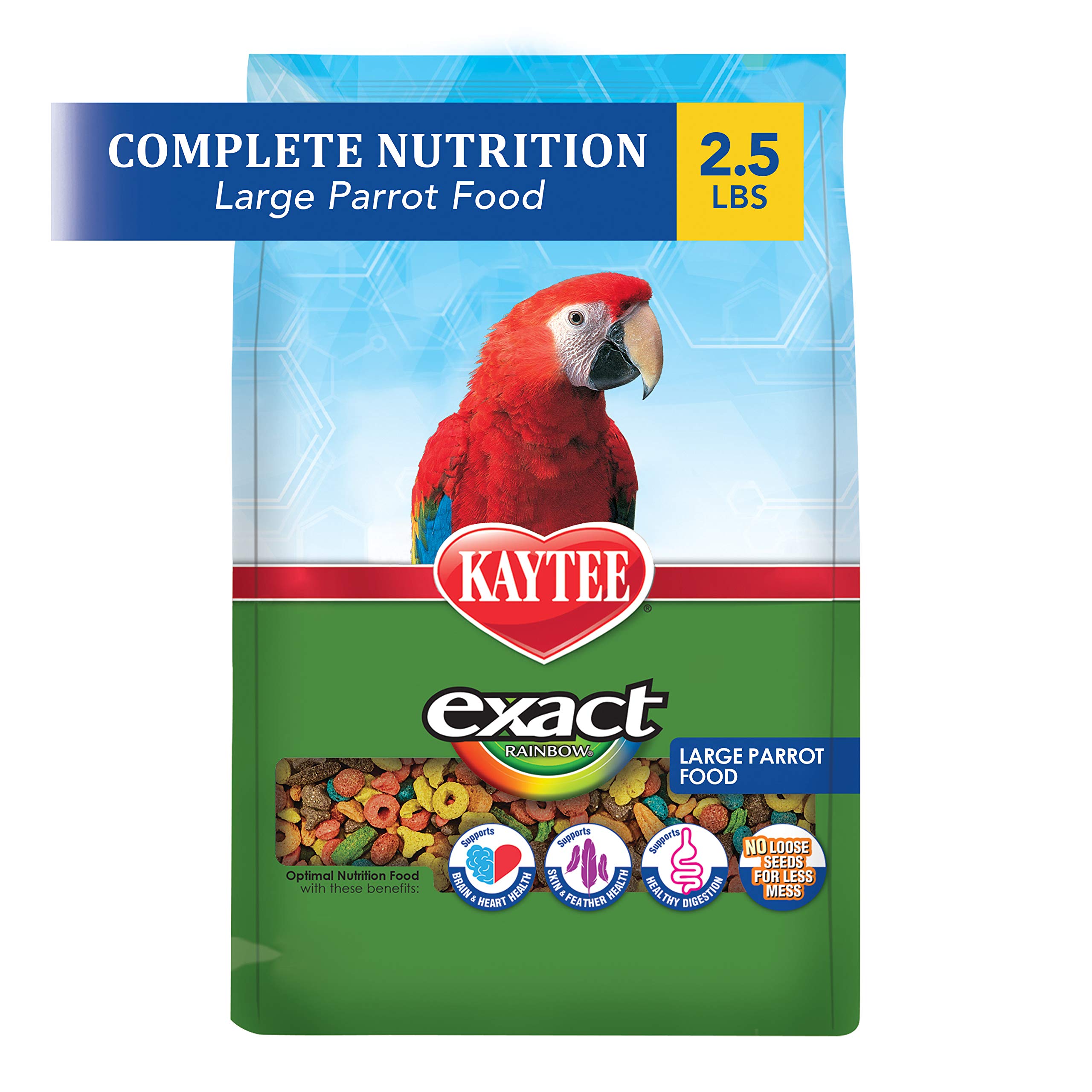 Kaytee Eksaktong Rainbow Large Parrot Food