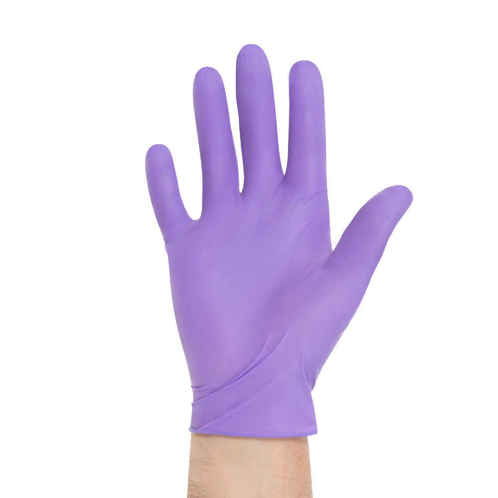 HALYARD Purple Nitrile* Exam Gloves, Powder-Free, 5.9 mil, Small, 55081 (Case of 1000)