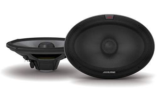 Alpine R-S69.2 R-Series 6x9-inch Coaxial 2-Way Speaker ...