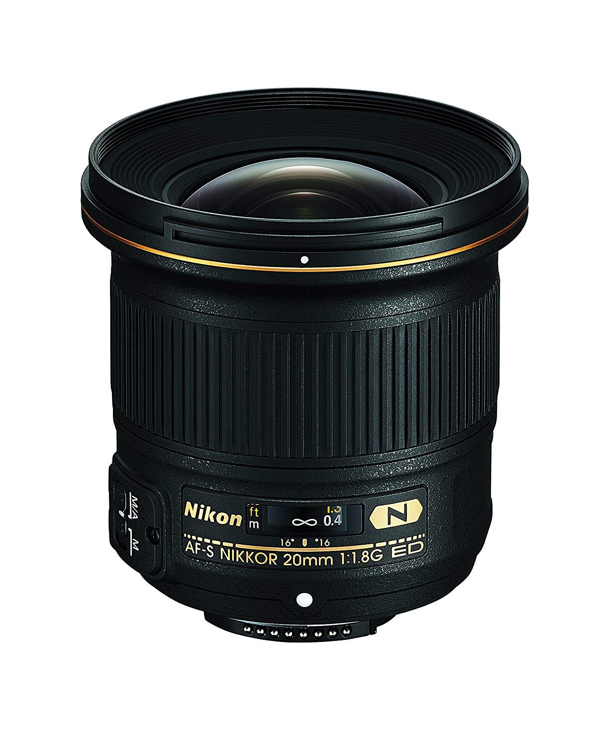 Nikon AF-S FX NIKKOR 20mm f/1.8G ED Fixed Lens na may A...