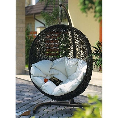 Modway I-encase ang All-Weather Wicker Lounge Chair