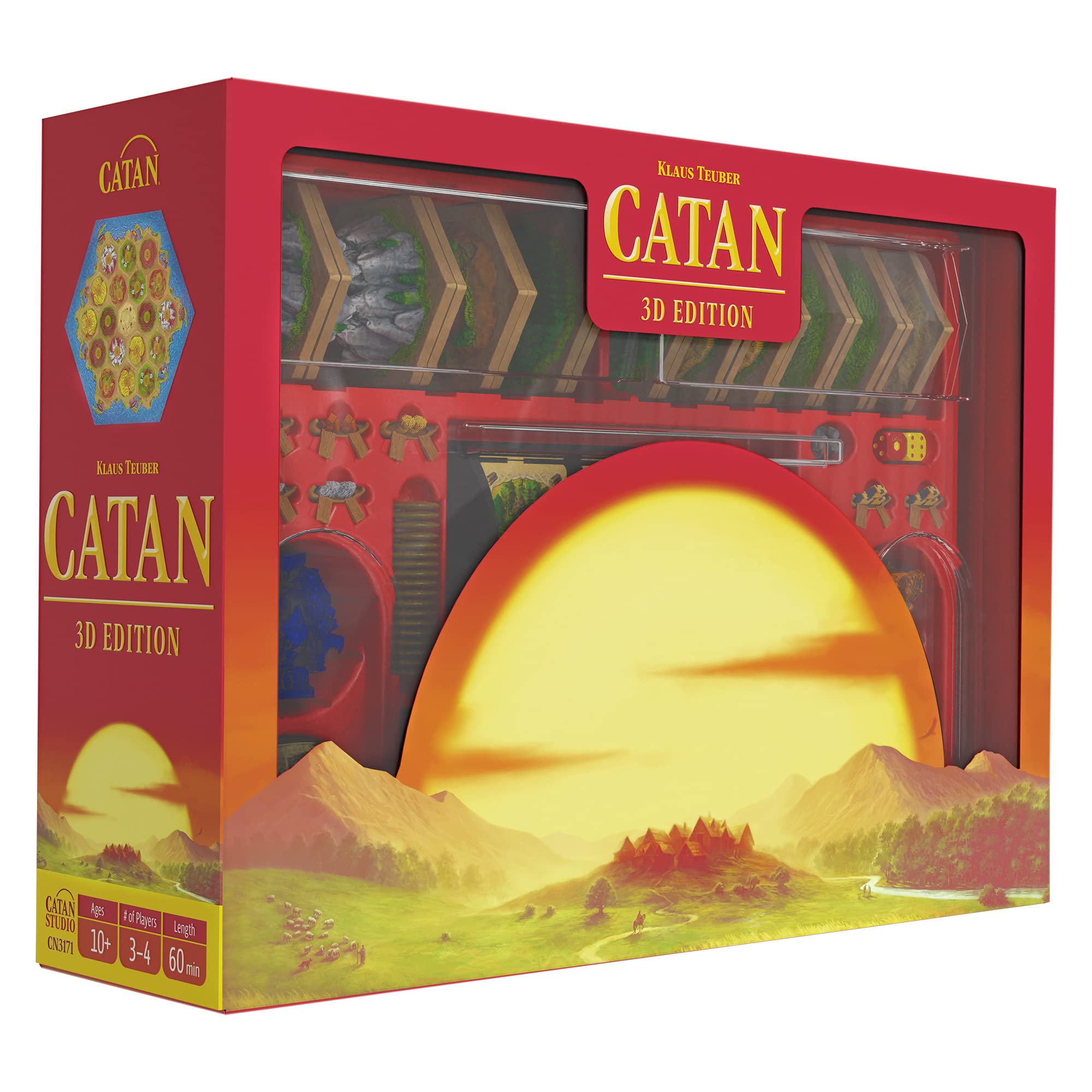 CATAN 3D EDITION Board Strategy Game na may Immersive 3...