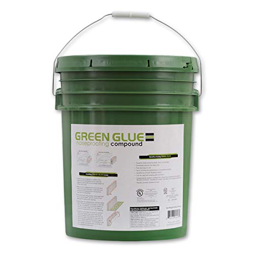 Green Glue Noiseproofing Compound - 5 Galon na Balde