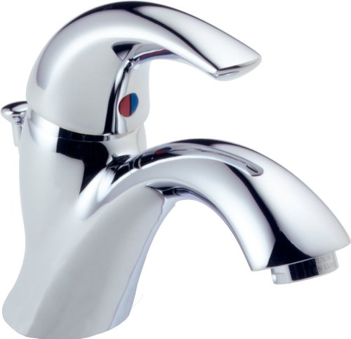 Delta Faucet C Spout Series Banyo Faucet Single Handle